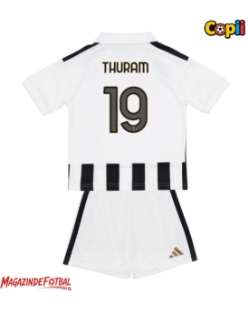 Juventus Khephren Thuram #19 Echipament de Fotbal Replică 2026-27 Copii Acasa (+ Șorturi)